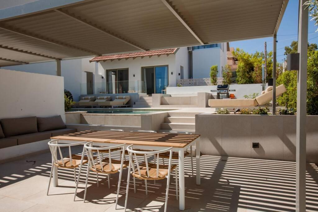 Chania Living Stories Villa With Piano Buitenkant foto