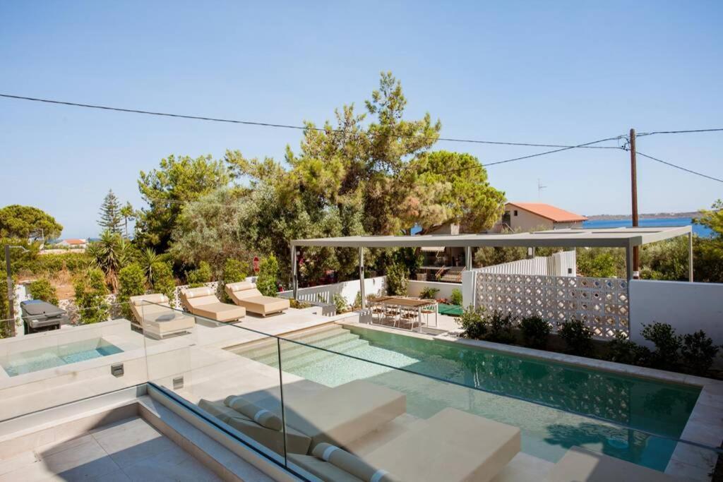 Chania Living Stories Villa With Piano Buitenkant foto